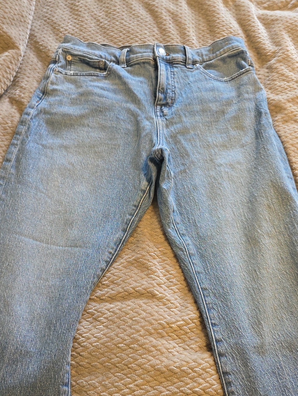 Madewell Light Wash Blue Denim Jeans